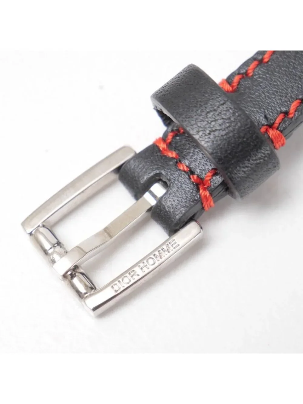 Dior Homme Bracelet Leather Black